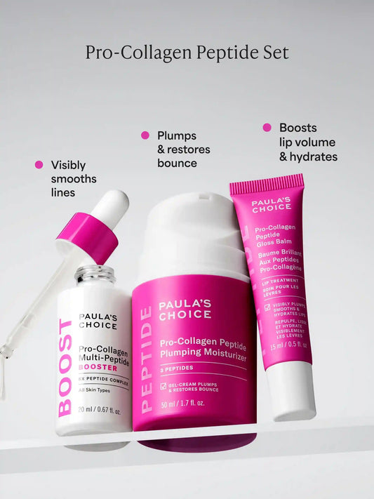 Limited-Edition Pro-Collagen Peptide Plumping Face & Lip Kit ($132 value)