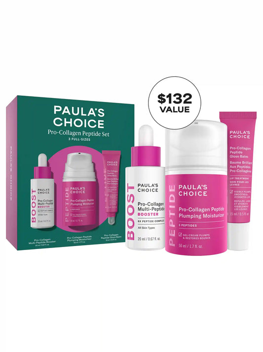 Limited-Edition Pro-Collagen Peptide Plumping Face & Lip Kit ($132 value)