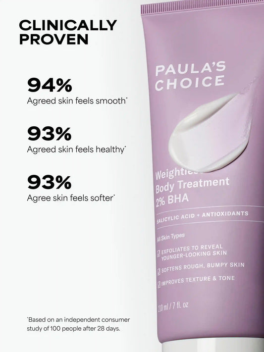 Weightless Body Treatment 2% BHA